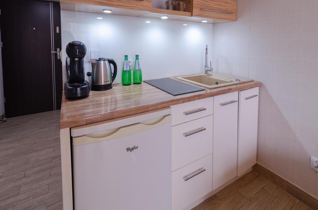 Holiday Home Slavia New S8 Miedzyzdroje Z Antresola I Balkonem Przy Plazy Bagian luar foto